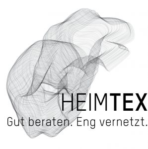 Logo Verband der deutschen Heimtextilien Heimtex graustufen
