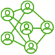 gruenes Icon Netzwerke